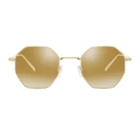 Geometric Gold Sunglasses