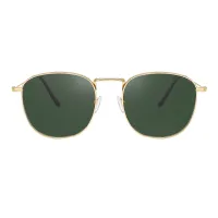 Square Gold Sunglasses