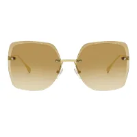 Geometric Gold Sunglasses