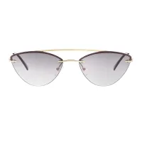 Cat-eye Gold Sunglasses