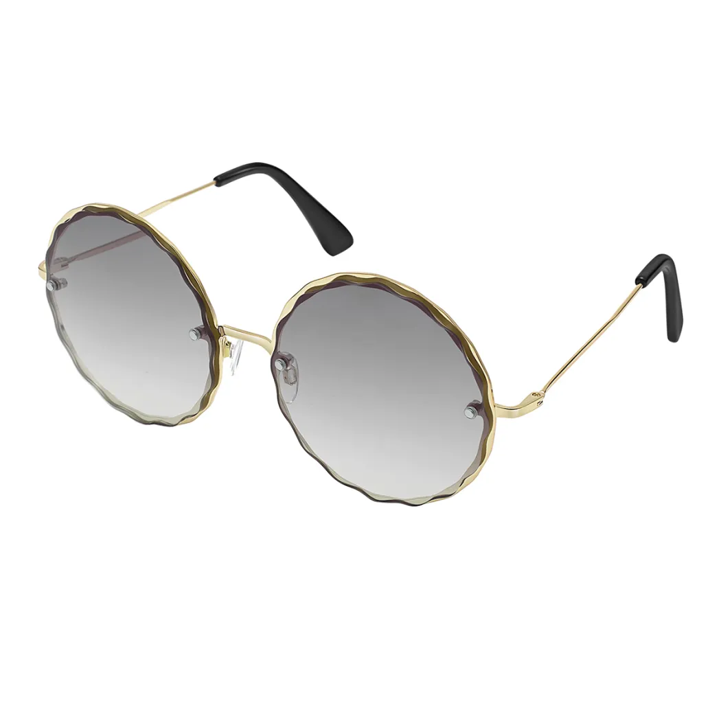 Round Silver Sunglasses