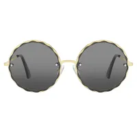 Round Gold Sunglasses