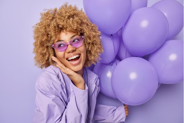 purple glasses