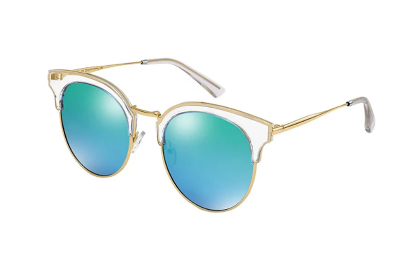 round browline sunglasses