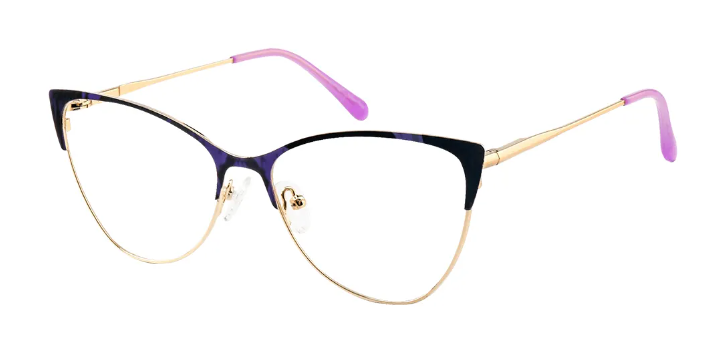 Cat-eye Demi-Blue Glasses for Women