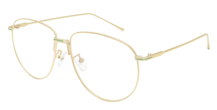 Aviator Gold Glasses for Men