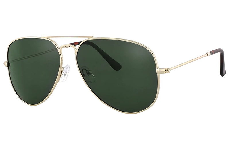 Aviator Gold Sunglasses for Men & Women