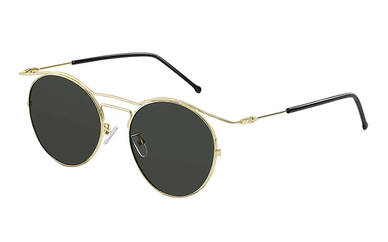 Aviator Gold Sunglasses for Women
