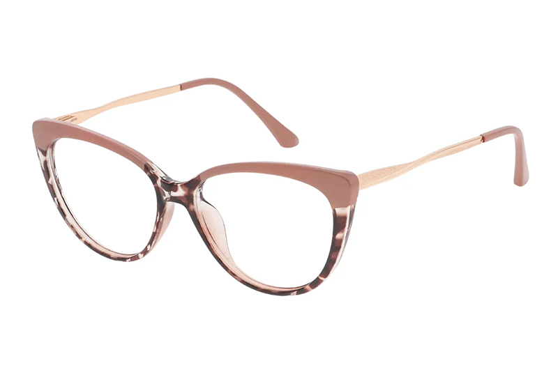 Cat-eye Demi-coffee Glasses for Women
