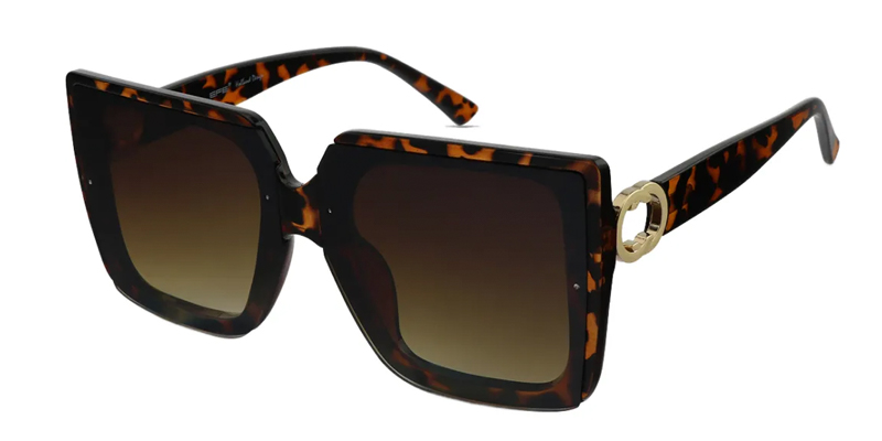 square oversized sunglasses 