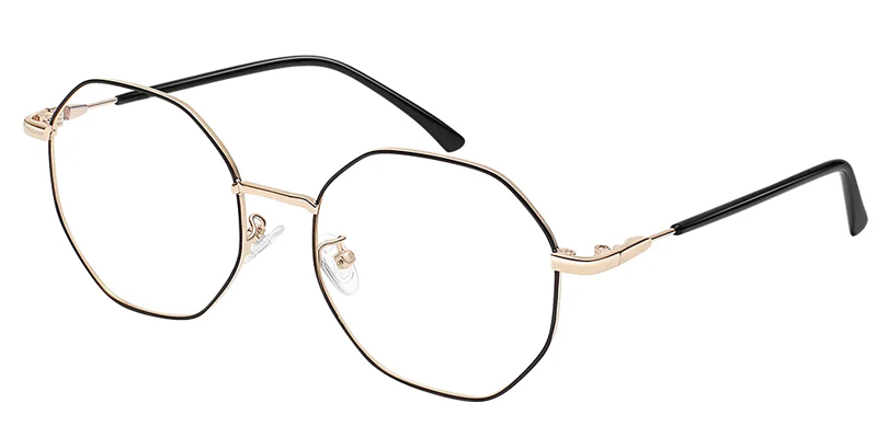 Geometric frames glasses