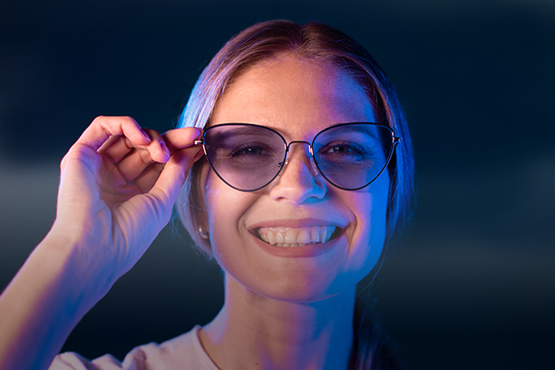 Transition or photochromatic lenses refer to glasses