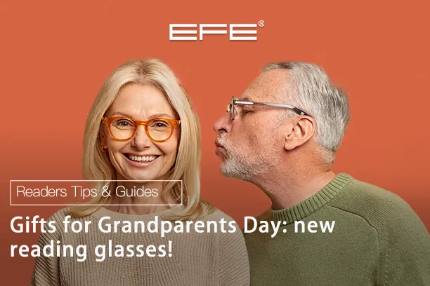 Gifts for Grandparents Day: new reading glasses!