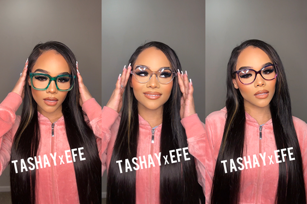 Introducing the Mesmerizing Tashay: A Vision of Elegance in EFE Glasses