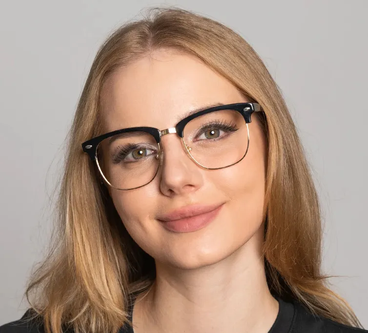Best Browline Glasses for Round Face Shapes