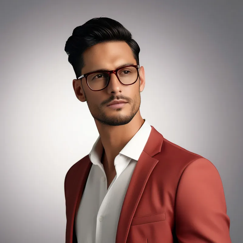 Crystal Clear Elegance: Navigating the Trend of Men's Clear Glasses