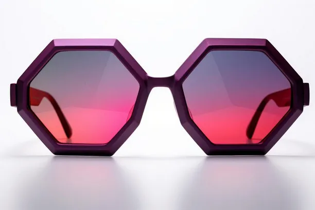 Geometric Glamour: Hexagon Glasses Frames That Wow