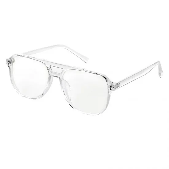aviator transparent eyeglasses