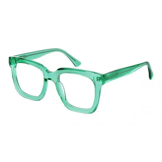 square black eyeglasses