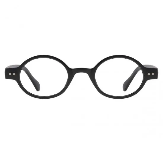 Vintage Oval Dark-Red-Black  Reading Glasses for Women & Men