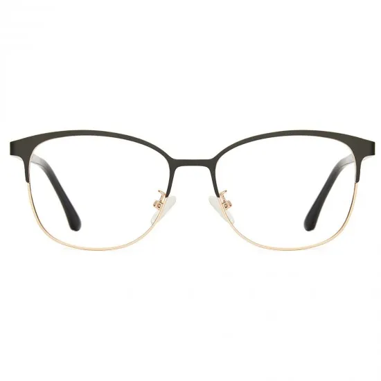 Classic Square Black-Gold  Reading Glasses for Men