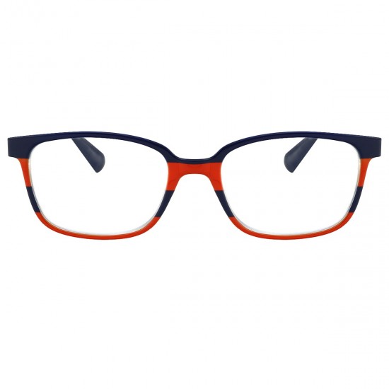 rectangle reading-glasses #551 - black-red