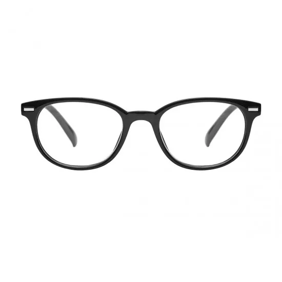 Classic Oval Black  Reading Glasses for Women & Men