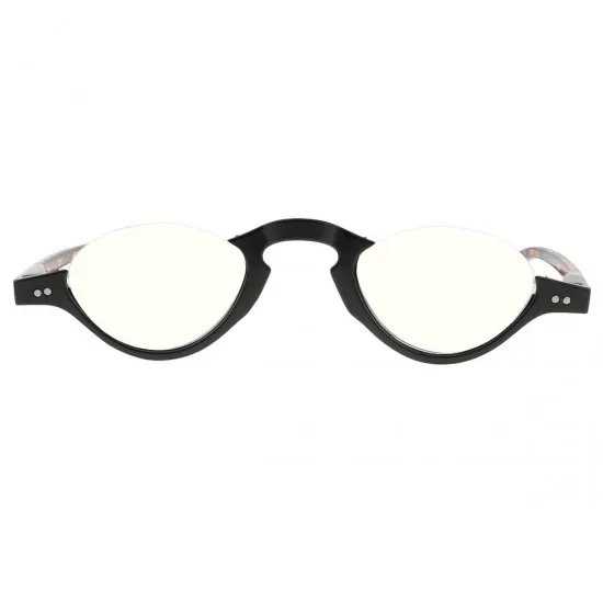Vintage Oval Black-Demi  Reading Glasses for Women & Men