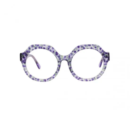Vintage Round Purple  Reading Glasses for Women