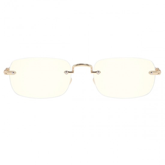 oval gold reading-glasses