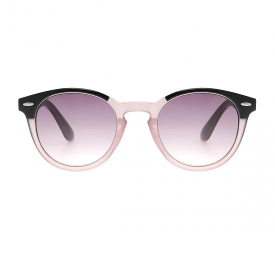 square pink-black reading-glasses