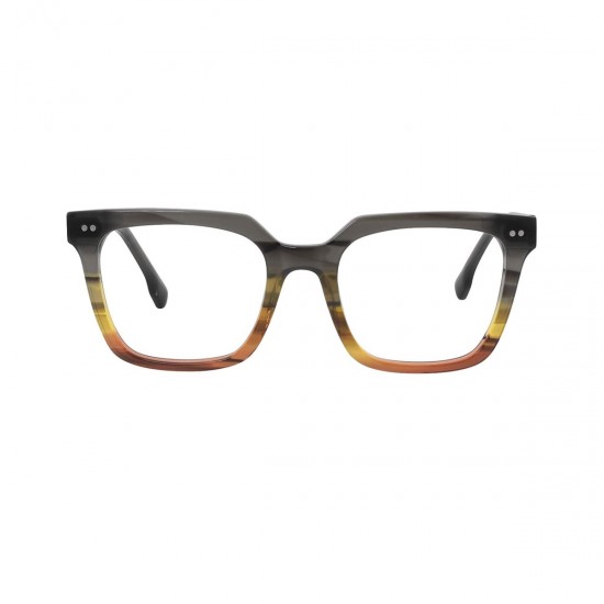 square gray-brown reading-glasses