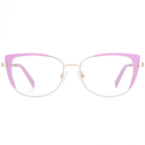 Fashion Square Pink  Reading Glasses for Women
