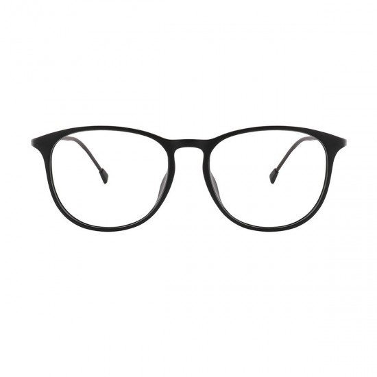 oval black-gray reading-glasses