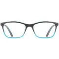Dai - Rectangle Black-Blue Reading Glasses for Men & Women