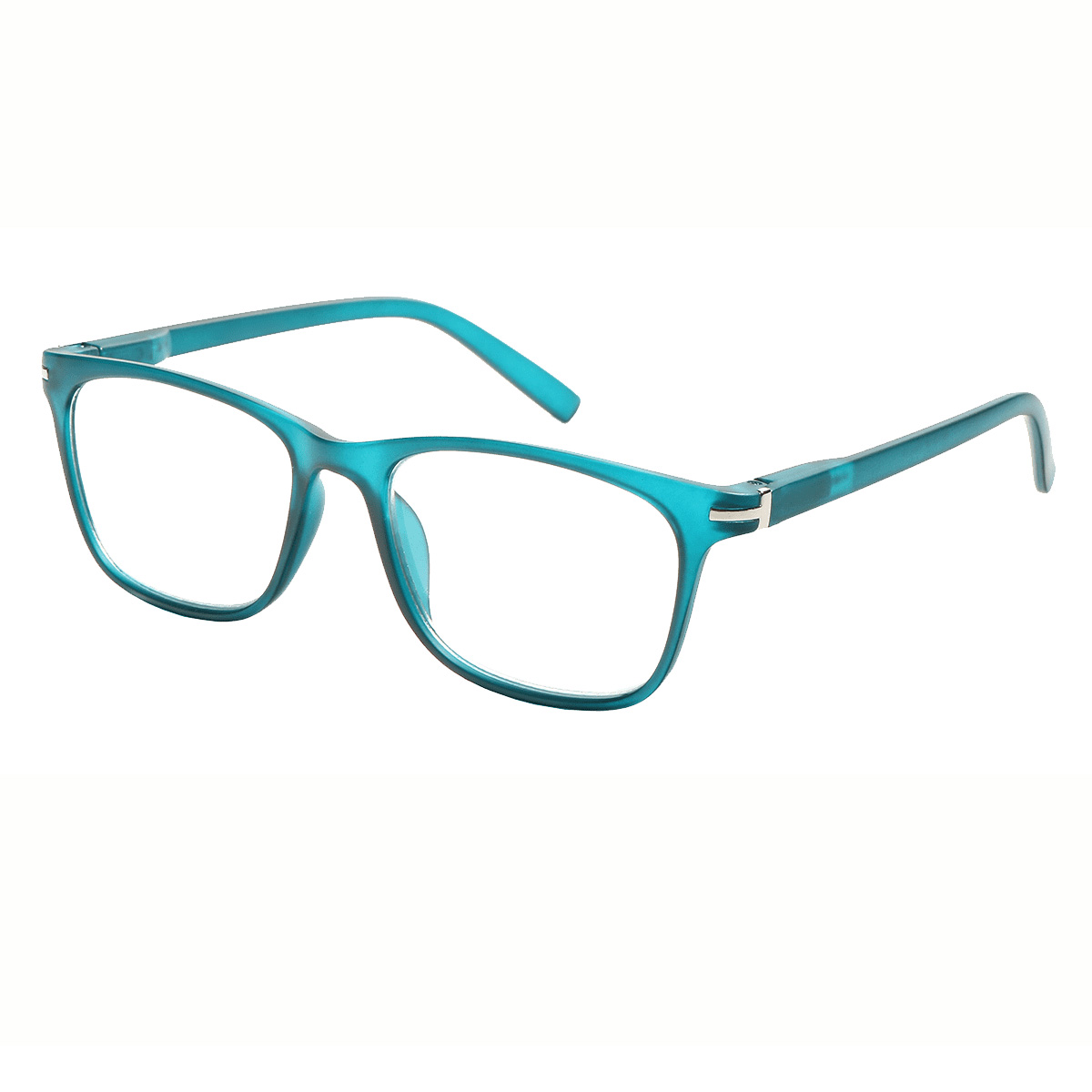 Solo - Rectangle Green Reading Glasses for Men & Women