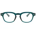 Cyrene - Square Green Reading Glasses for Women