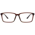 Boges - Rectangle Brown Reading Glasses for Men & Women