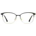 Hypnus - Square Black-Gold Reading Glasses for Men