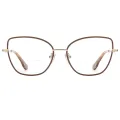 Ceres - Square Brown Reading Glasses for Women