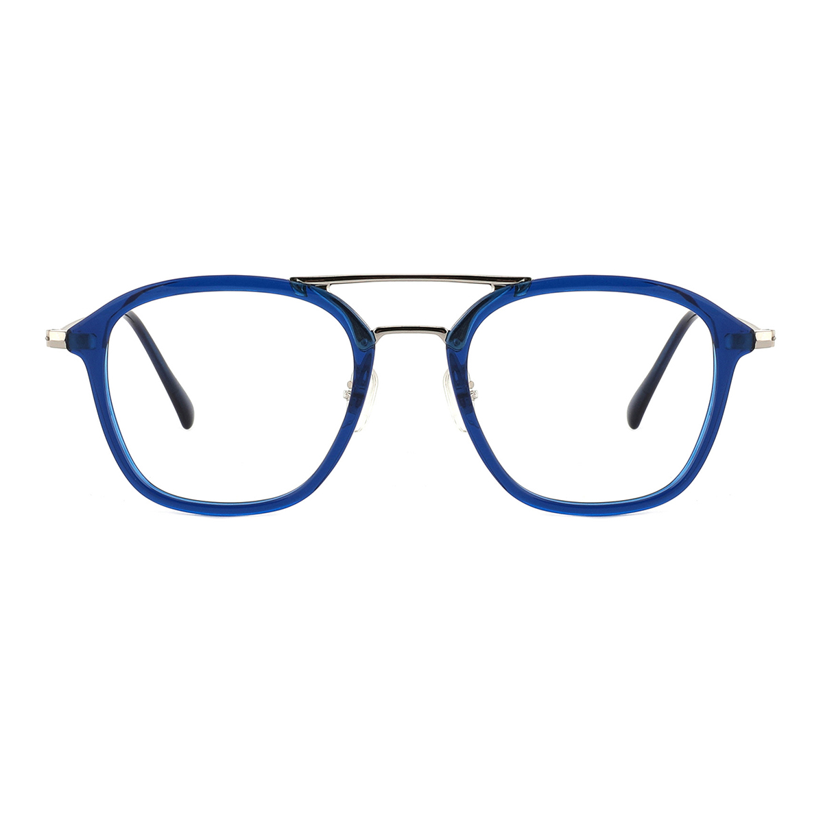 aviator eyeglasses #593 - gold-demi