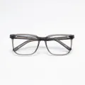 Bob - Rectangle Gray Glasses for Men