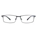 Matt - Rectangle Black Glasses for Men