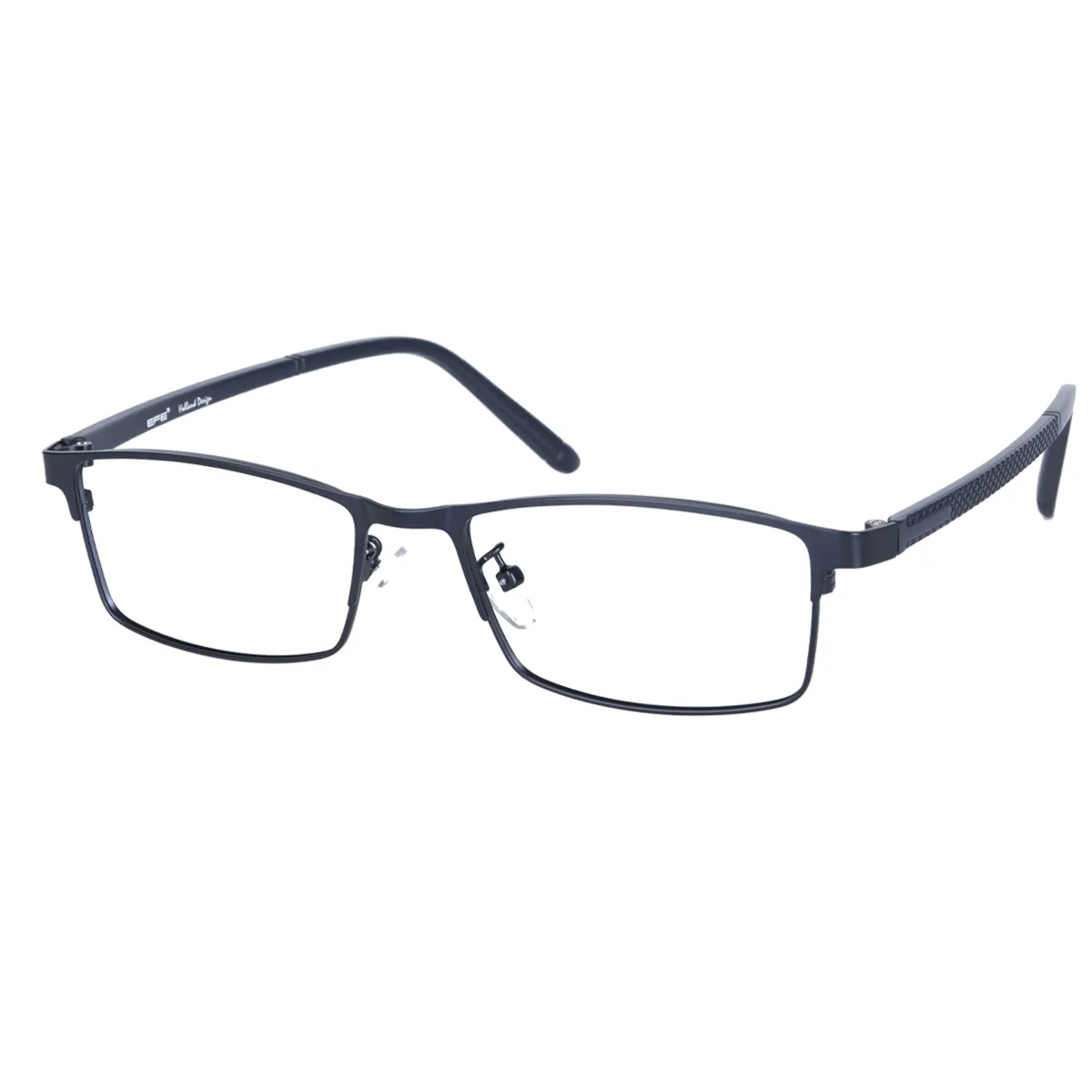 Don - Rectangle Blue Glasses for Men