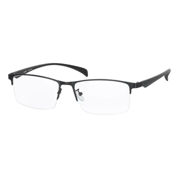 rectangle black eyeglasses