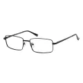 Jay - Rectangle Black Glasses for Men