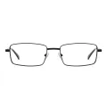Jay - Rectangle Black Glasses for Men