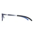 Dove - Browline Blue Glasses for Men