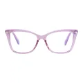 Arabela - Cat-eye Pink Glasses for Women