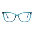 Arabela - Cat-eye Green Glasses for Women